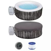 Bestway 60005 BW СПА-бассейн 132/180х66см "Bahamas AirJet" 669л, круглый, аэромассаж Bestway 60005 BW СПА-бассейн 132/180х66см "Bahamas AirJet" 669л, круглый, аэромассаж