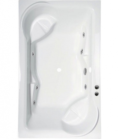 Ванна Alpen Duo 200х120 с гидромассажем